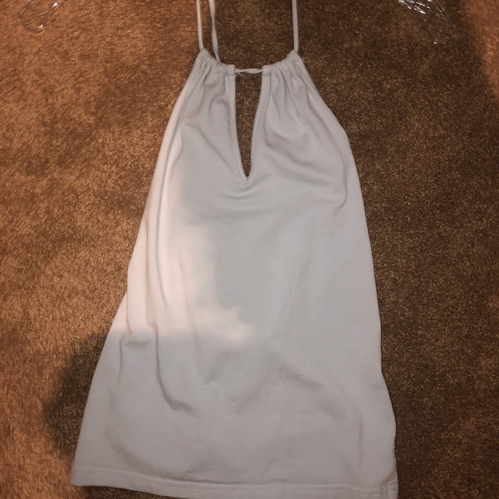 PacSun Blue Halter Top